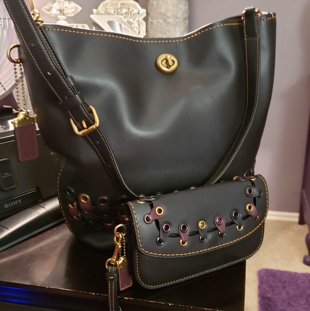 Coach Link Detail Duffle & Wallet set